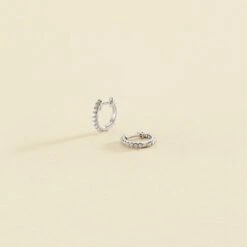 Créoles AUSTRAL - Cristal / Argenté