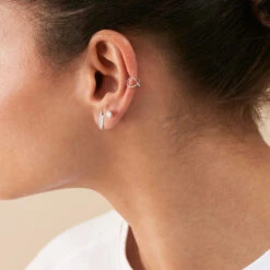 Piercing Puce GRAINETTI - Cristal / Argenté -Éclat Bijoux Soldes 02320573 136 TU M2