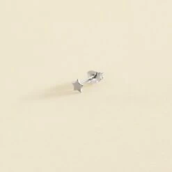 Piercing Puce STARRY - Argenté