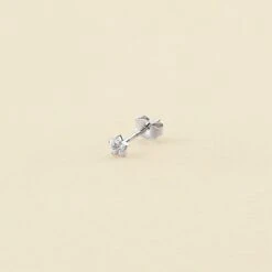 Piercing Puce STARBRIL - Cristal / Argenté