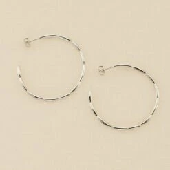 Créoles RADIEUX - Argenté