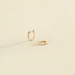 Créoles AUSTRAL - Cristal / Doré