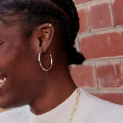 Piercing Ear Cuff HOOK - Doré -Éclat Bijoux Soldes 02390386 157 TU M2