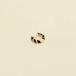 Piercing Créole MIX& MATCH - Noir / Doré