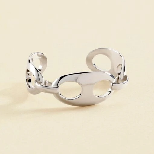 Jonc ETREINTE - Argenté -Éclat Bijoux Soldes 02420708 050 TU 01