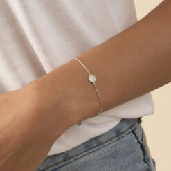 Bracelet Souple CRISTAL - Cristal / Argenté 3 Bracelet Souple CRISTAL - Cristal / Argenté -Éclat Bijoux Soldes 02420728 136 TU M1