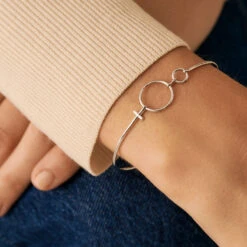 Jonc PHILRING - Argenté -Éclat Bijoux Soldes 02420736 050 TU M1