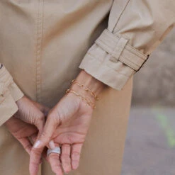 Bracelet Souple CHAIN - Doré -Éclat Bijoux Soldes 02450955 157 TU M2