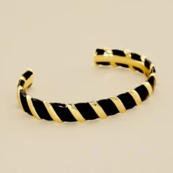 Jonc SESHA - Noir / Doré