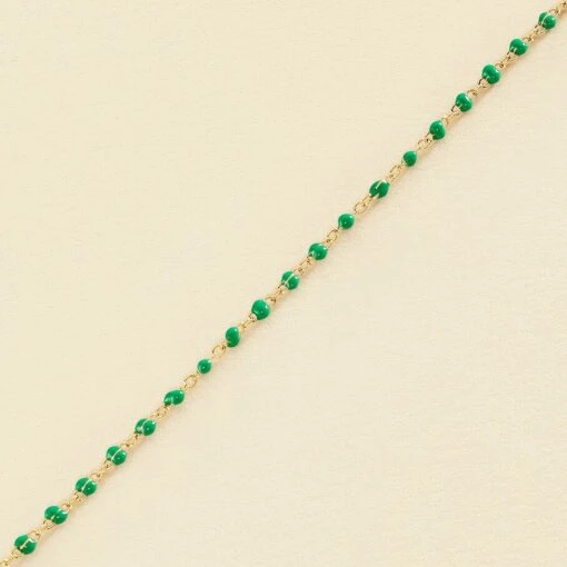 Bracelet Souple SMARTY - Vert / Doré -Éclat Bijoux Soldes 02480230 658 TU 01