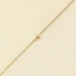 Bracelet Souple OURSE - Cristal / Doré