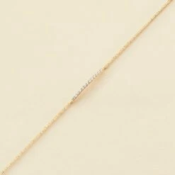 Bracelet Souple BARSHINE - Cristal / Doré