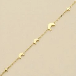 Bracelet Souple LUNAISON - Doré