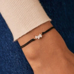 Bracelet Cordon MASCOTTE - Argenté / Doré -Éclat Bijoux Soldes 02490067 879 TU M1