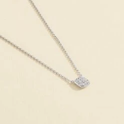 Collier Ras Du Cou GLORIA - Cristal / Argenté