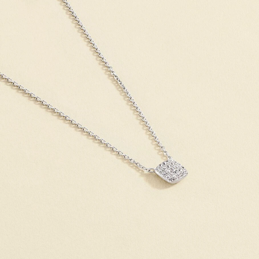 Collier Ras Du Cou GLORIA - Cristal / Argenté 1 Collier Ras Du Cou GLORIA - Cristal / Argenté