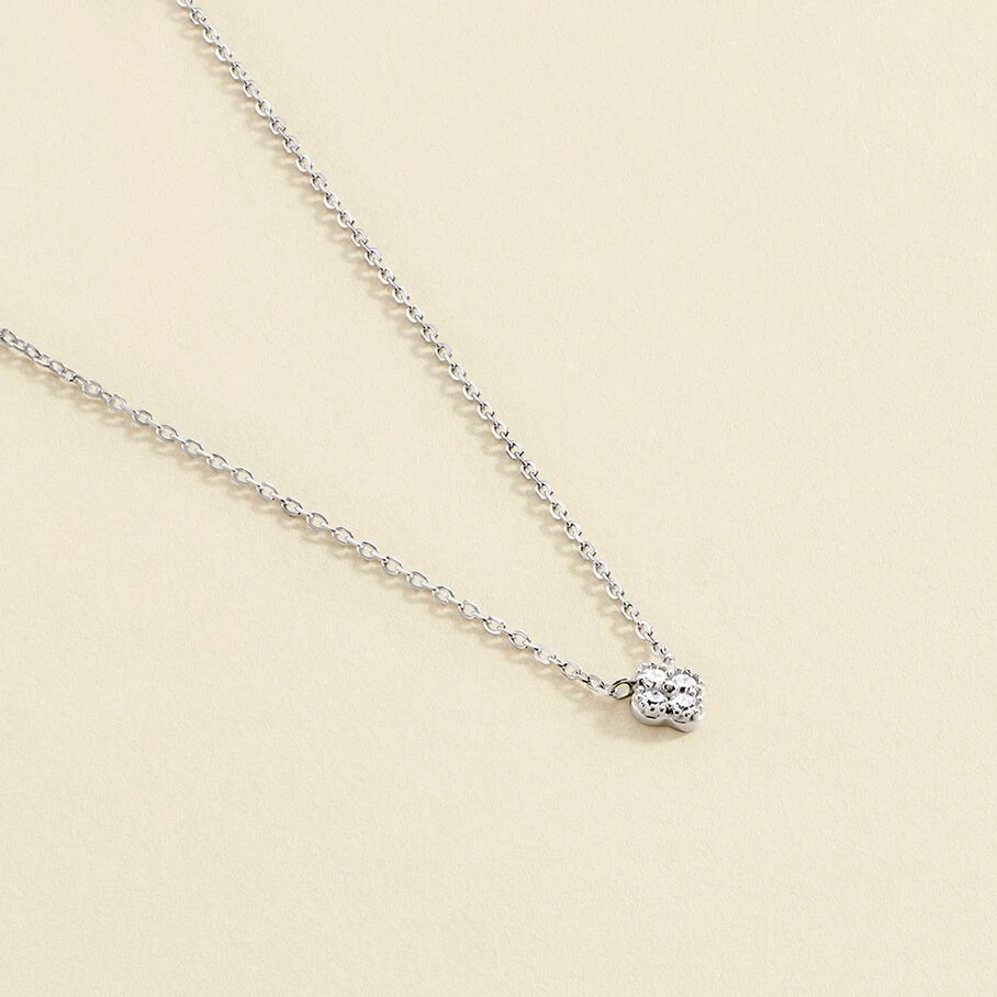 Collier Ras Du Cou BELOVED - Cristal / Argenté 1 Collier Ras Du Cou BELOVED - Cristal / Argenté