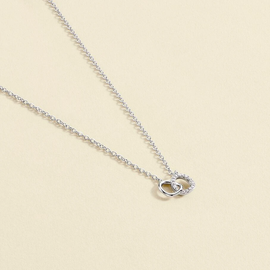 Collier Ras Du Cou RONDOU - Cristal / Argenté 1 Collier Ras Du Cou RONDOU - Cristal / Argenté