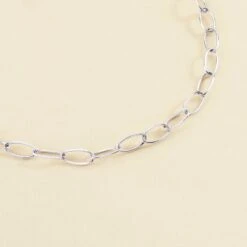Collier Mi-long CHAIN - Argenté
