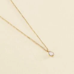 Collier Ras Du Cou PRISMA - Cristal / Doré