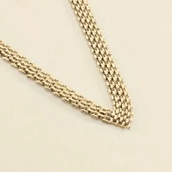 Collier Mi-long MINUIT - Doré