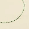Collier Ras Du Cou SMARTY - Vert / Doré