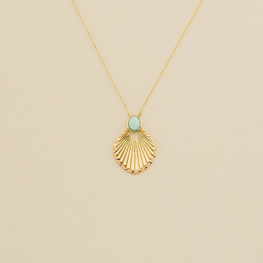 Collier Mi-long ARLEQUIN - Amazonite 1 Collier Mi-long ARLEQUIN - Amazonite