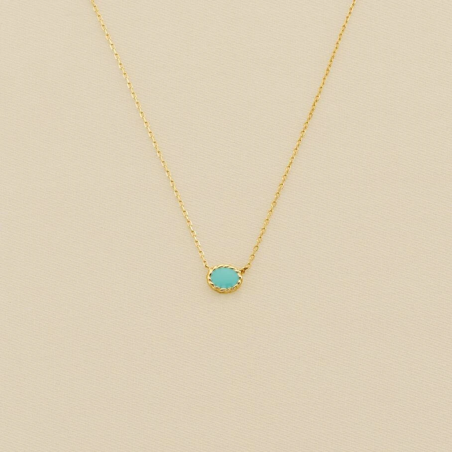 Collier Ras Du Cou ATMA - Lapis/ Bleu 2 Collier Ras Du Cou ATMA - Lapis/ Bleu – Image 2