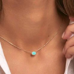 Collier Ras Du Cou ATMA - Lapis/ Bleu 7 Collier Ras Du Cou ATMA - Lapis/ Bleu -Éclat Bijoux Soldes 02690136 857 TU M2