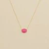 Collier Mi-long ATMA - Nacre /rose