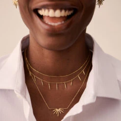 Collier Ras Du Cou RADIEUX - Doré -Éclat Bijoux Soldes 02690142 157 TU M2