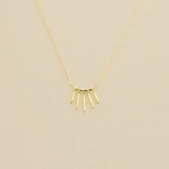 Collier Mi-long RADIEUX - Doré