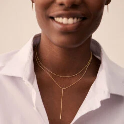 Collier Mi-long RADIEUX - Doré -Éclat Bijoux Soldes 02690146 157 TU M2